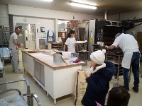 パン屋の工房